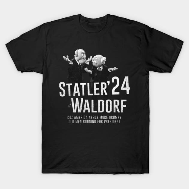 statler waldorf T-Shirt by Dami BlackTint